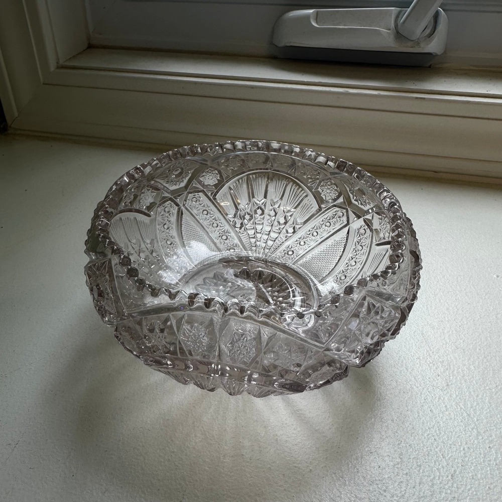8" small Glass bowl candy dish